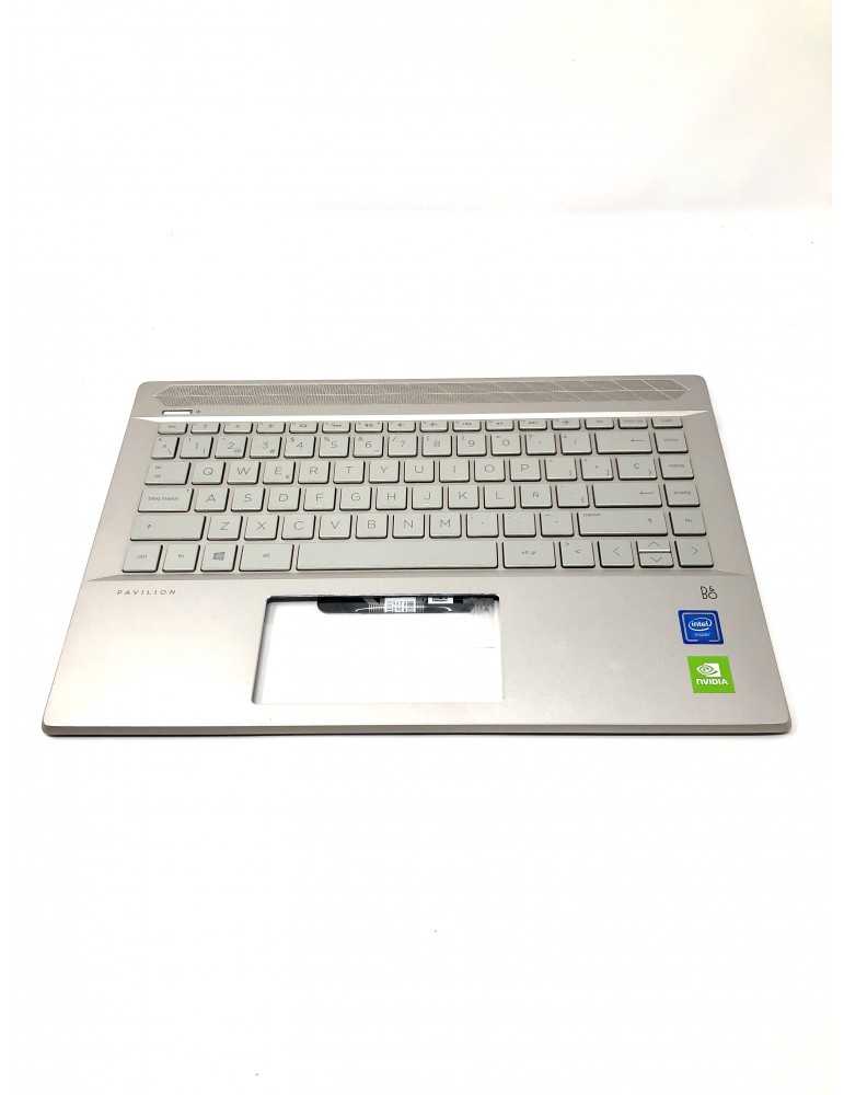 Top Cover Original Con Teclado Port Til Hp L