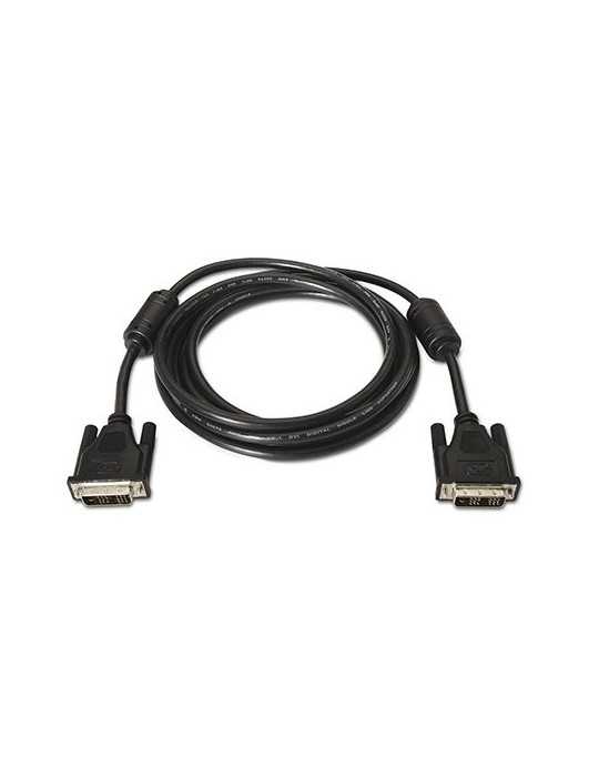 CABLE CON FERRITA DVI DM A DVI DM AISENS 3M BK