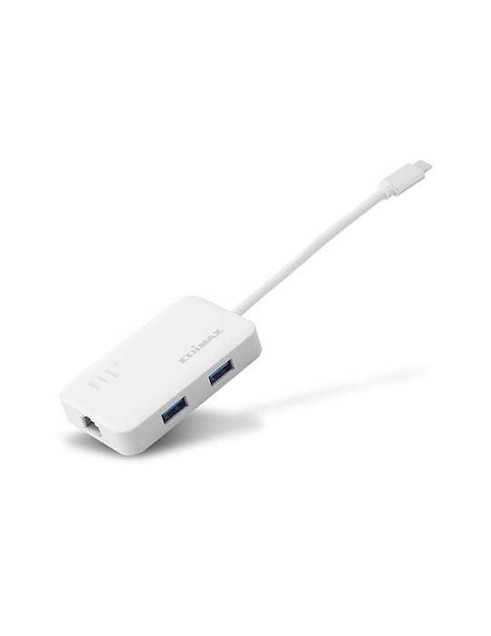 ADAPTADOR MACHO USB C A HEMBRA RJ45 EDIMAX EU 4308