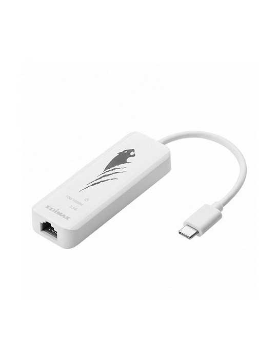 ADAPTADOR USB C A 25 ETHERNET GBIT EDIMAX EU 4307