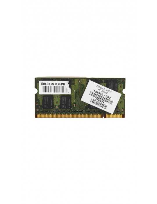 Memoria RAM Portatil SAMSUNG 2Gb DDR2 509410-002