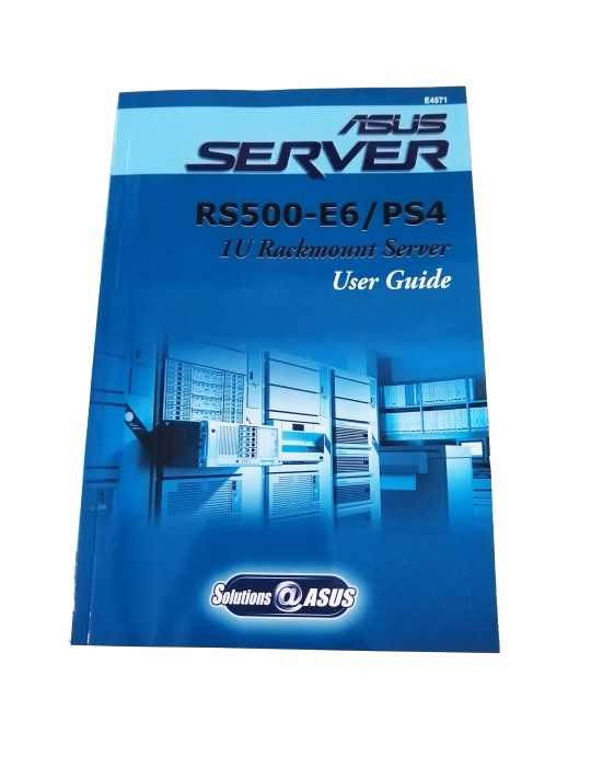 Servidor Rack ASUS SERVER RS500-E6 SRBB0071