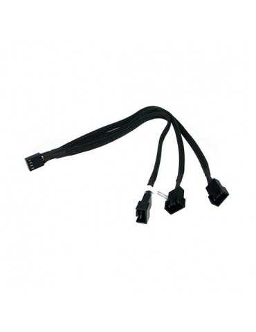 Cable 3 A 1 Pwm Phobya 30 Cm Negro 81098