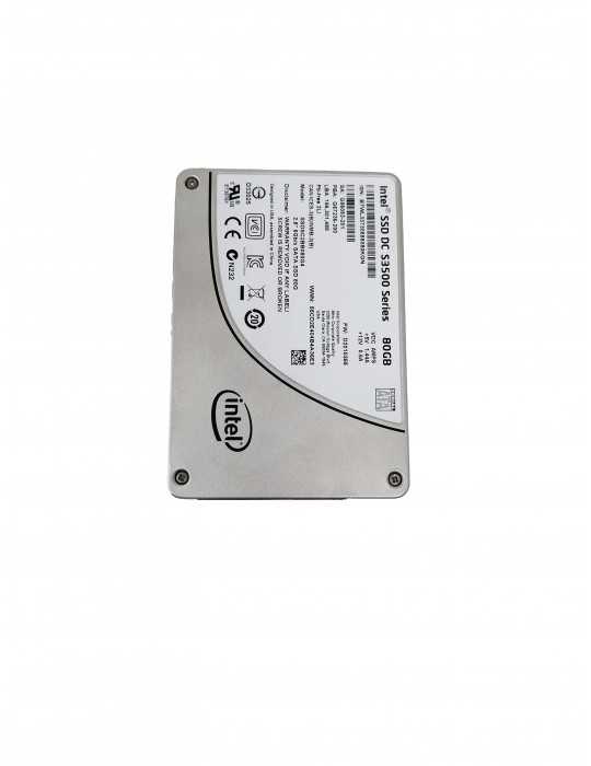 Disco Duro SSD 80GB 2.5 Intel G86083-201