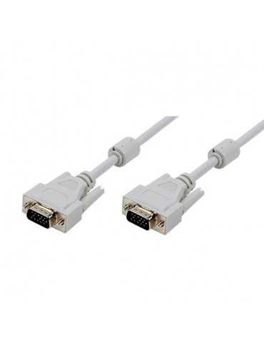 Cable Vga M-M 5M Gris Logilink Cv0027 Cv0027