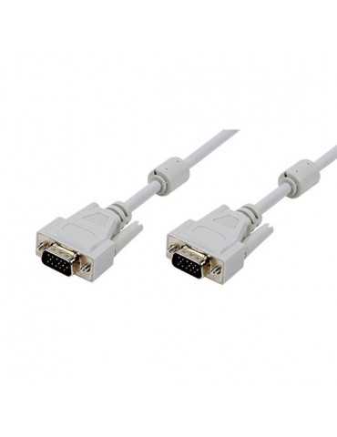Cable Vga M-M 3M Gris Logilink Cv0026 Cv0026