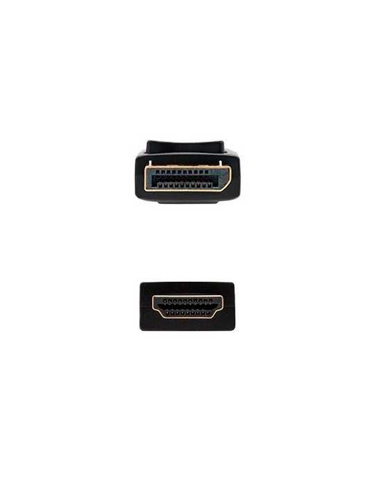 CABLE DISPLAY PORT M A HDMI M 2M NANOCABLE