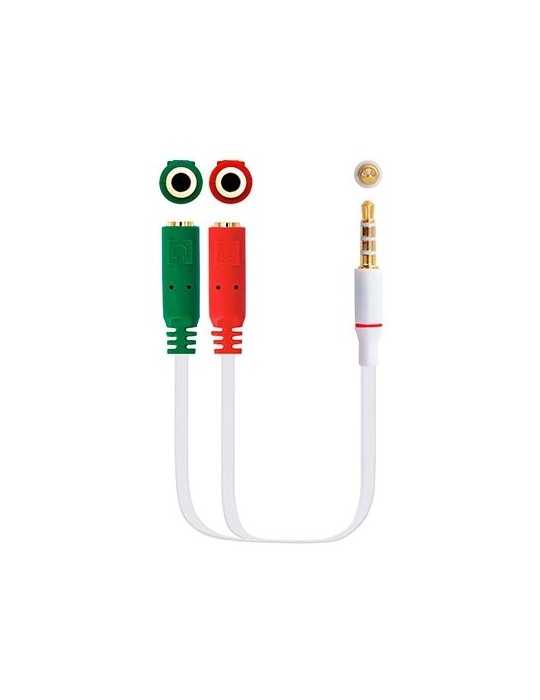 CABLE AUDIO 1XJACK 35 A 2XJACK 35 02M NANOCABLE