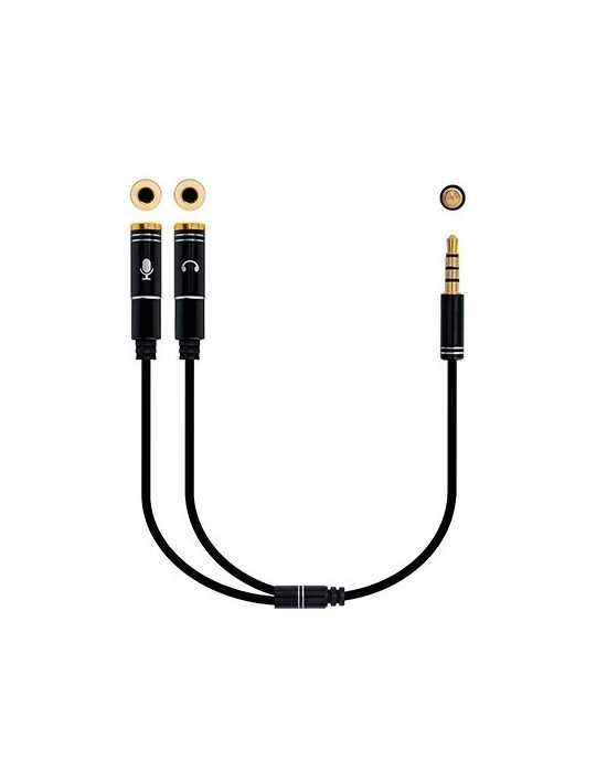 CABLE AUDIO 1XJACK 35 A 2XJACK 35 03M NANOCABLE