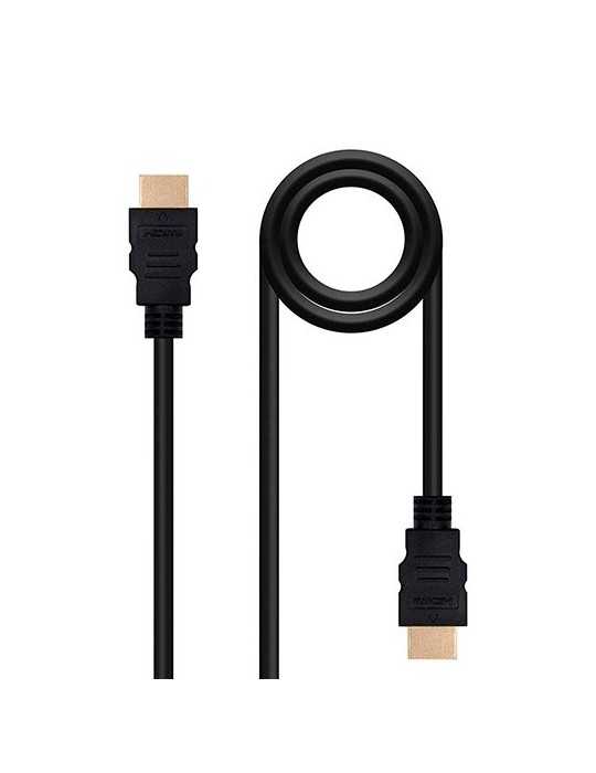 CABLE HDMI MACHO A MACHO NANOCABLE 3M NEGRO RETAIL