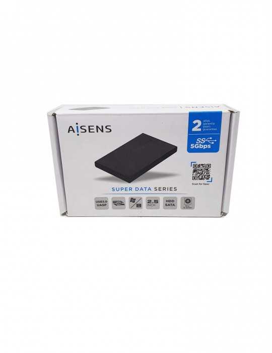 Caja Externa 2.5 USB3.1 SATA USB 3.0 Aisens ASE-2530B