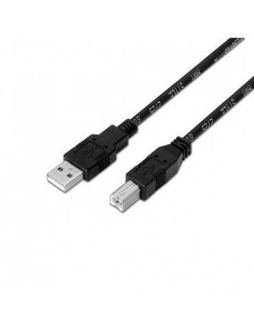 Cable Usb(A) A Usb(B) Aisens A101-0007 Negro A101-0007