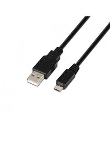 Cable Usb(A) A Mini Usb(B) 2.0 Aisens 1.8M Negro A101-0025