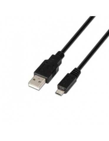 Cable Usb(A) A Micro Usb(B) 2.0 Aisens 1.8M Negro A101-0028