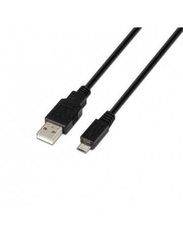 Cable Usb(A) A Micro Usb(B) 2.0 Aisens 3M Negro A101-0029