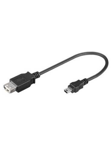 Cable Usb(A) 2.0 A Mini Usb(B) 2.0 Goobay 0.2M 95006
