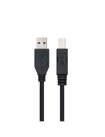 Cable Usb(A) 3.0 A Usb(B) 3.0 Nanocable 2M Negro 10.01.0802-Bk
