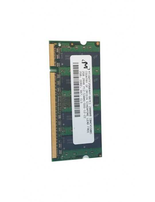 Tarjeta Memoria Ram 2GB DDR2 Portátil Dv2700 455739-001