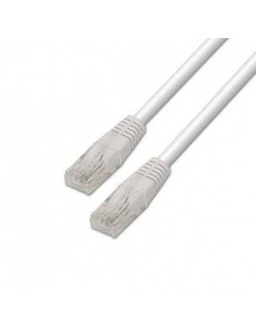 Cable Red Utp Cat5E Rj45 Aisens 0.5M Blanco A133-0196