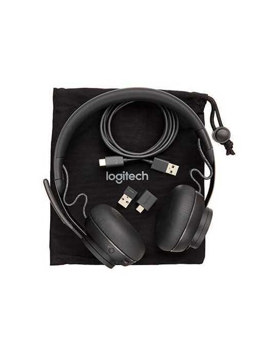 Auriculares Logitech Ms Zone Wireless Negro Bluetooth