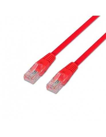 Cable Red Utp Cat6 Rj45 Aisens 0.5M Rojo A135-0237
