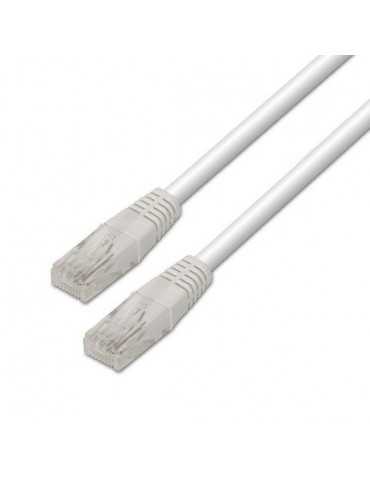 Cable Red Utp Cat6 Rj45 Aisens 0.5M Blanco A135-0249
