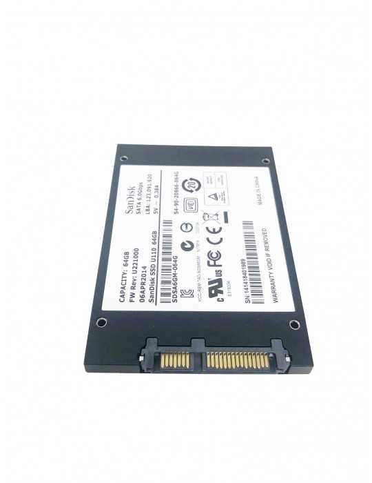 Disco Duro SSD Solido Portátil 64Gb SDSA6GM-064G