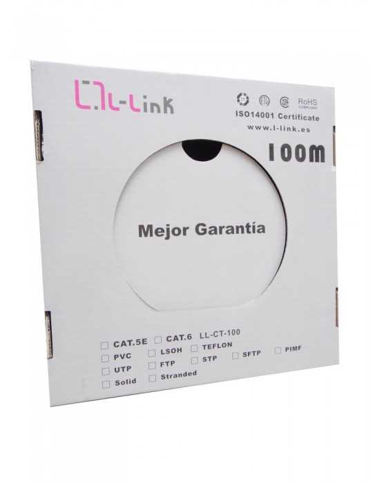 CABLE RED UTP L LINK RJ45 CAT5 100M LL CT 100