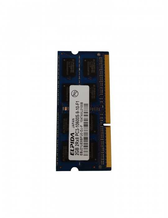 Memoria RAM DDR3 2GB Portátil Samsung RV51 EBJ21UE8BFU0-DJ-F