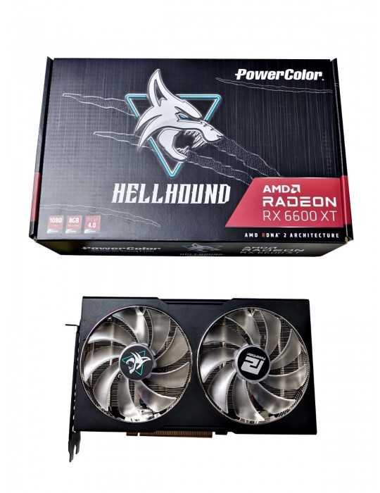 Tarjeta Grafica PowerColor Hellhound Radeon RX 6600XT 8GB GDDR6