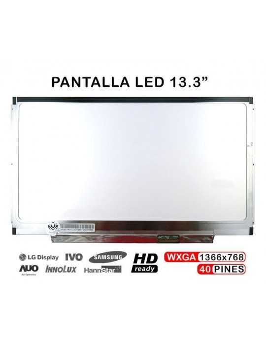 Pantalla Led 13.3 Portátil Claa133Wb01A N133Bge-L32 B133Xw01 V1