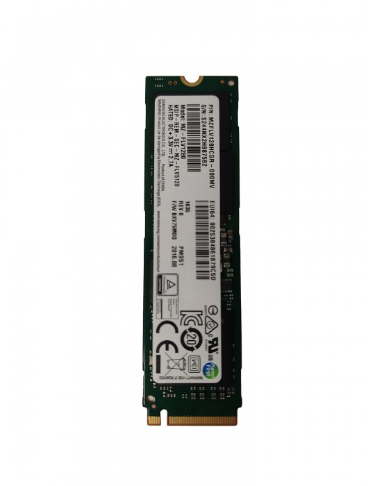 Disco Duro SSD 128GB M2 2280 NVMe Samsung MZFLV128HCGR