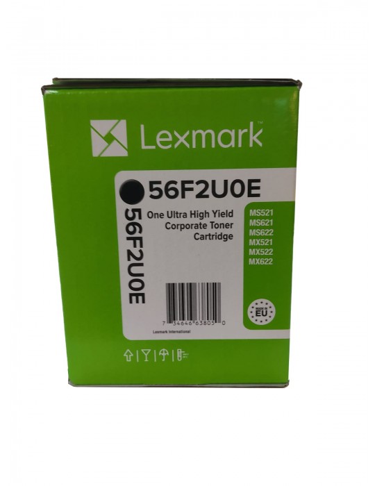 Toner Original Impresora Lexmark MS521 MS621 MS622 56F2U0E