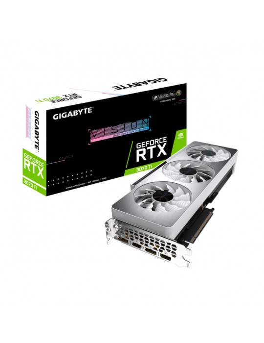 Tarjeta VGA Gigabyte RTX 3070 Ti 8GB OC LHR GV-N307TVISION