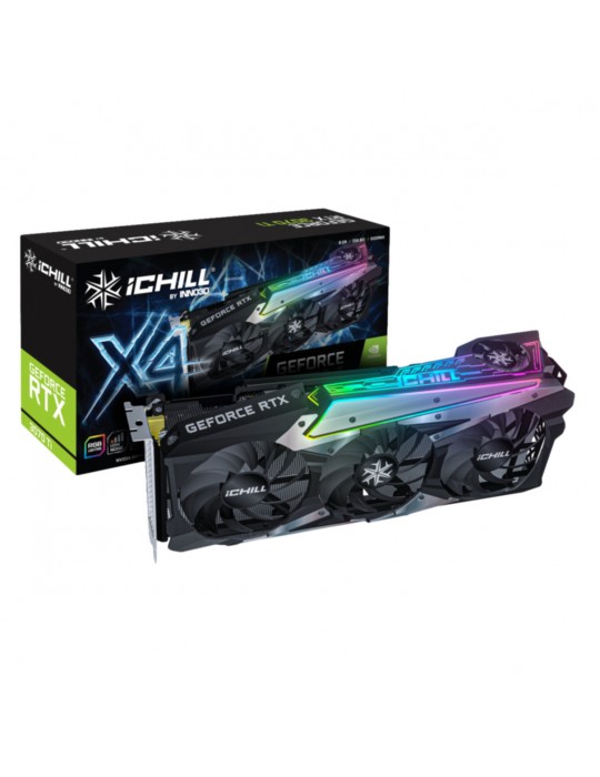 Tarjeta VGA Inno3D GEFORCE RTX 3070 Ti 8GB iCHILL X4