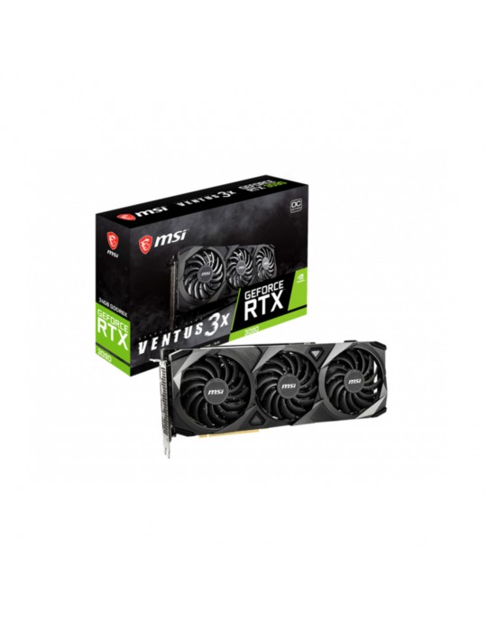 Tarjeta VGA MSI GEFORCE RTX 3090 24GB GDDR6X OC VENTUS 3X