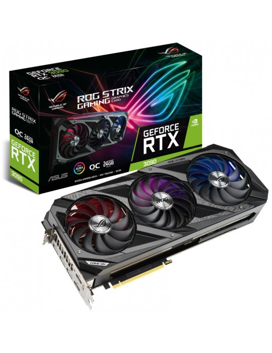 Tarjeta Gráfica Asus GeForce RTX 3090 STRIX Gaming 24GB OC