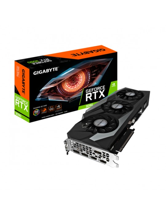 Tarjeta VGA Gigabyte GEFORCE RTX 3090 Gaming OC 24GB GDDR6X