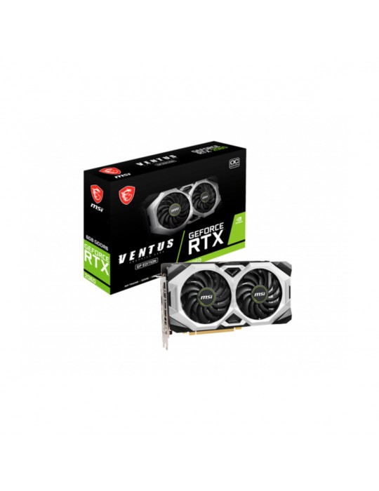 Tarjeta VGA MSI GEFORCE RTX 2060 Ventus GP OC 6GB GDDR6