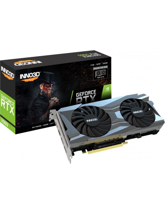 Tarjeta Gráfica Inno3D GEFORCE RTX 2060 Twin X2 OC 12GB