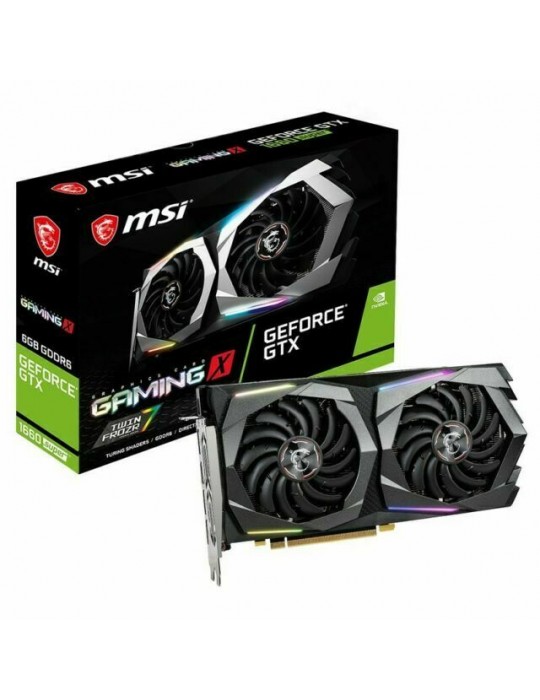 Tarjeta VGA MSI GeForce GTX 1660 Super Gaming X 6GB GDDR6