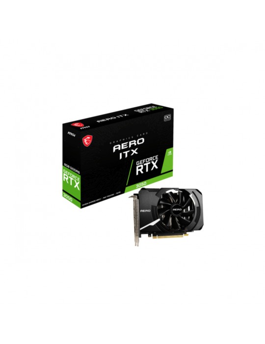 Tarjeta Gráfica MSI GeForce RTX 3050 Aero ITX OC 8GB GDDR6