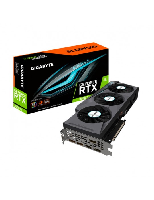 Tarjeta VGA Gigabyte GeForce RTX 3080 TI 12GB EAGLE OC LHR