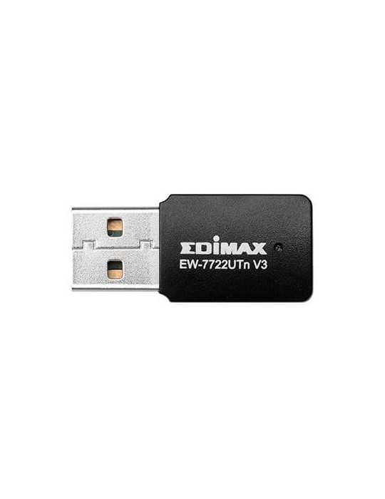 WIRELESS LAN USB 300M EDIMAX EW 7722UTN V3 BOTON WPS WEP WP