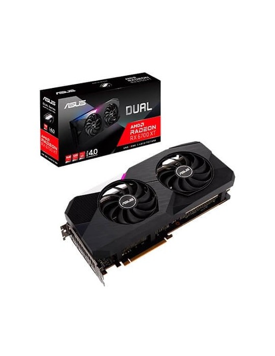 Tarjeta Gráfica Asus Rx 6700Xt Dual 12Gb Gddr6