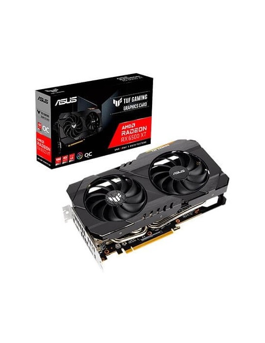 Tarjeta Gráfica Asus Tuf Rx 6500Xt Gaming Oc 4Gb Gddr6