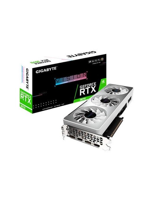 Tarjeta Gráfica Gigabyte Rtx 3070 Vision Oc 8G Gddr6 2.0