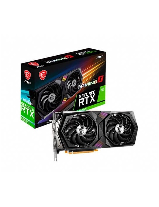 Tarjeta Gráfica Msi Rtx 3060Ti Gaming X Lhr 8Gb Gddr6