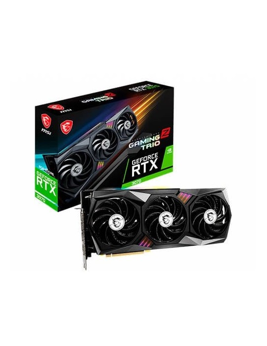 Tarjeta Gráfica Msi Rtx 3070 Gaming Z Trio Lhr 8Gb Gddr6