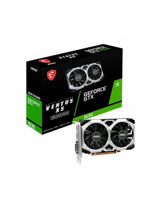 Tarjeta Gráfica Msi Gtx 1630 Ventus Xs Oc 4Gb Gddr6